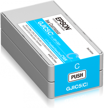 Epson GJIC5(C) - C13S020564 Inktcartridge Cyaan