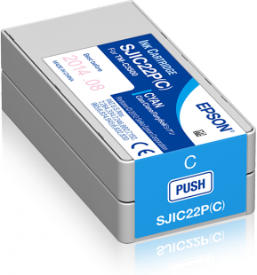 Epson SJIC22P(C) - C33S020602 Inktcartridge Cyaan