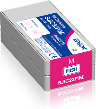 Epson SJIC22P(M) - C33S020603 Inktcartridge Magenta