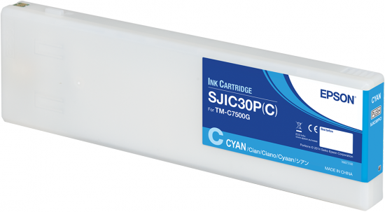 Epson SJIC30P(C) - C33S020640 Inktcartridge Cyaan
