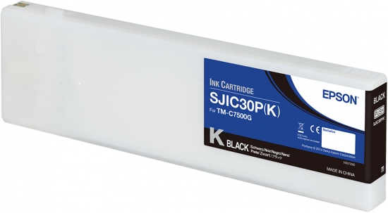 Epson SJIC30P(K) - C33S020639 Inktcartridge Zwart